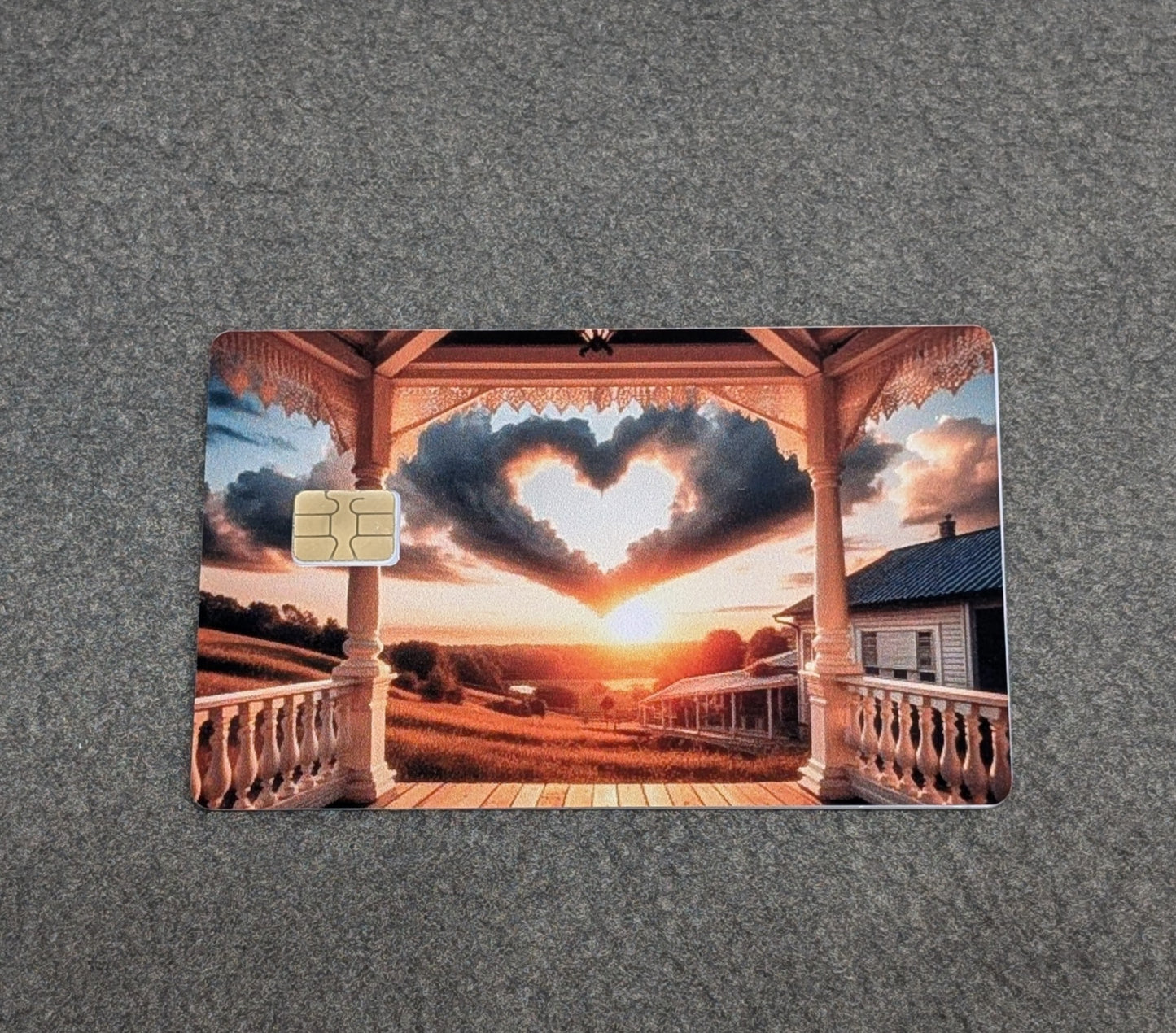 Country Love Credit/Debit Card Sticker, Skin, Cover