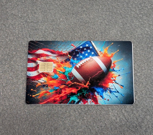 Football Credit/Debit Card Sticker, Skin, Cover