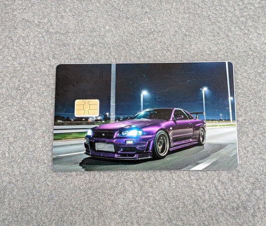 Sky-line Credit/Debit Card Sticker, Skin, Cover