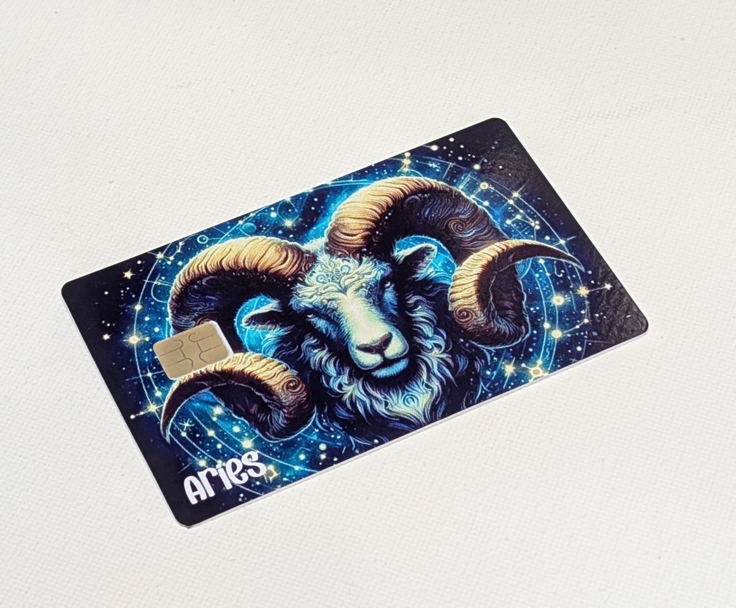 Aries Zodiac Sign Credit/Debit Card Sticker, Skin, Cover