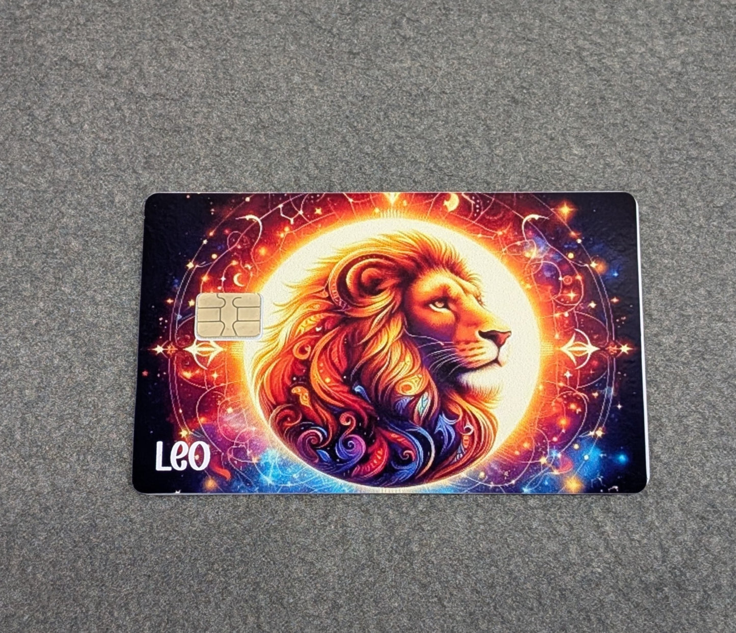 Leo Zodiac Sign Credit/Debit Card Sticker, Skin, Cover