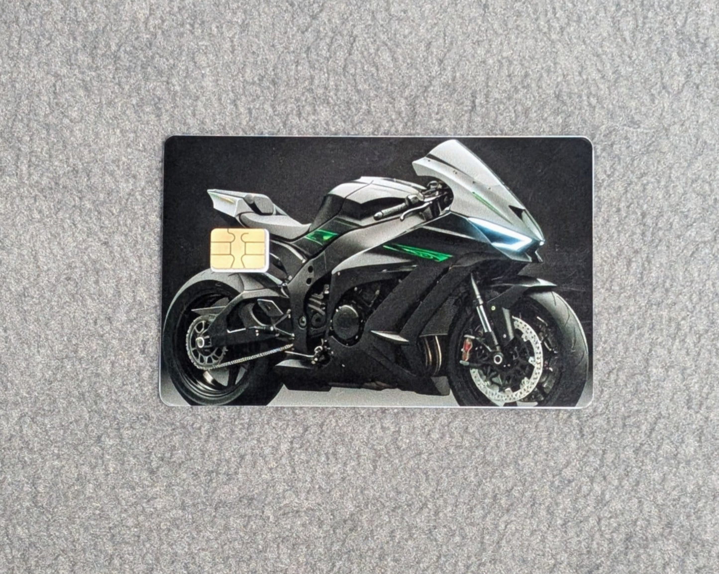 Kawi ZX10 R Credit/Debit Card Sticker, Skin, Cover
