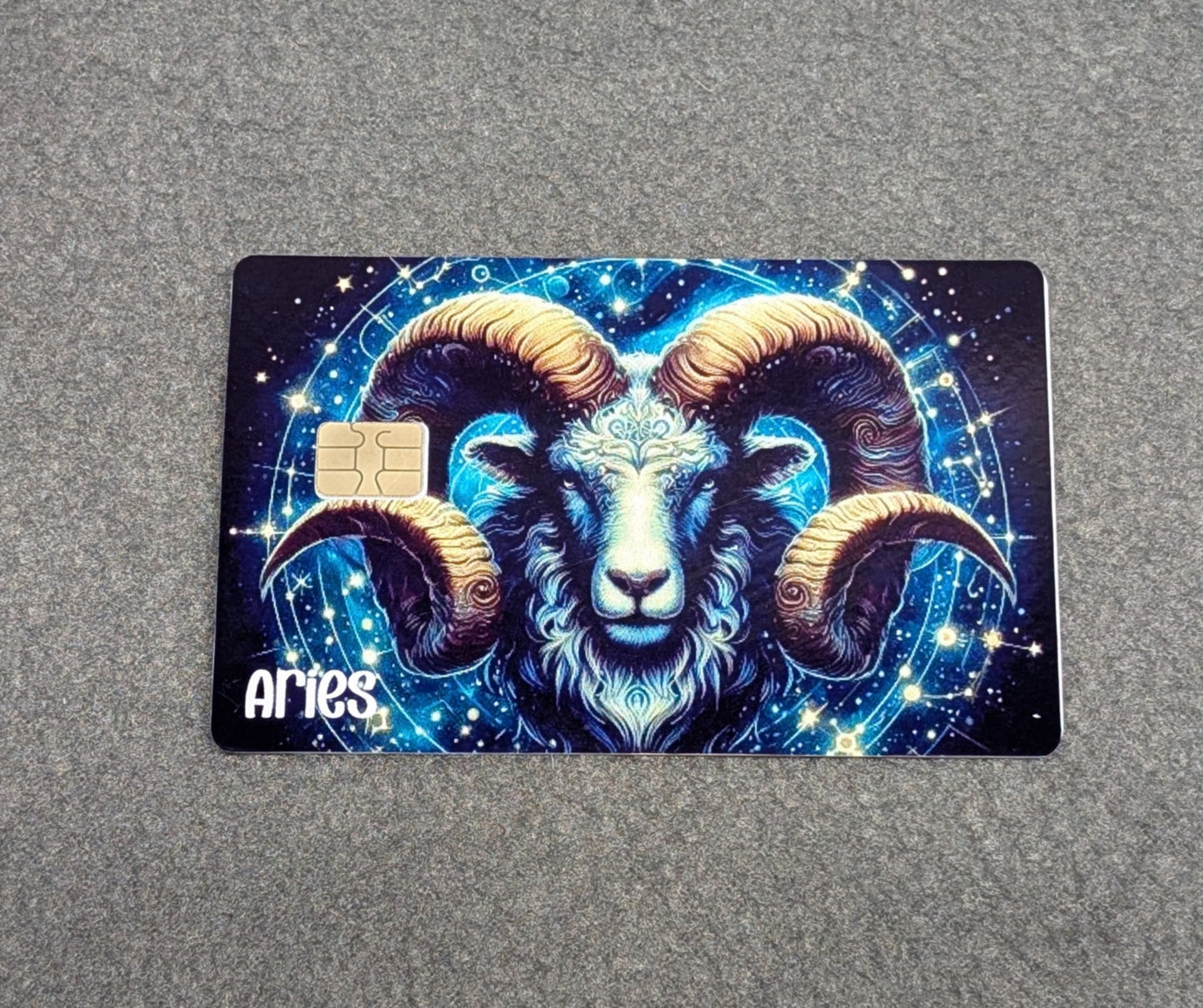 Aries Zodiac Sign Credit/Debit Card Sticker, Skin, Cover