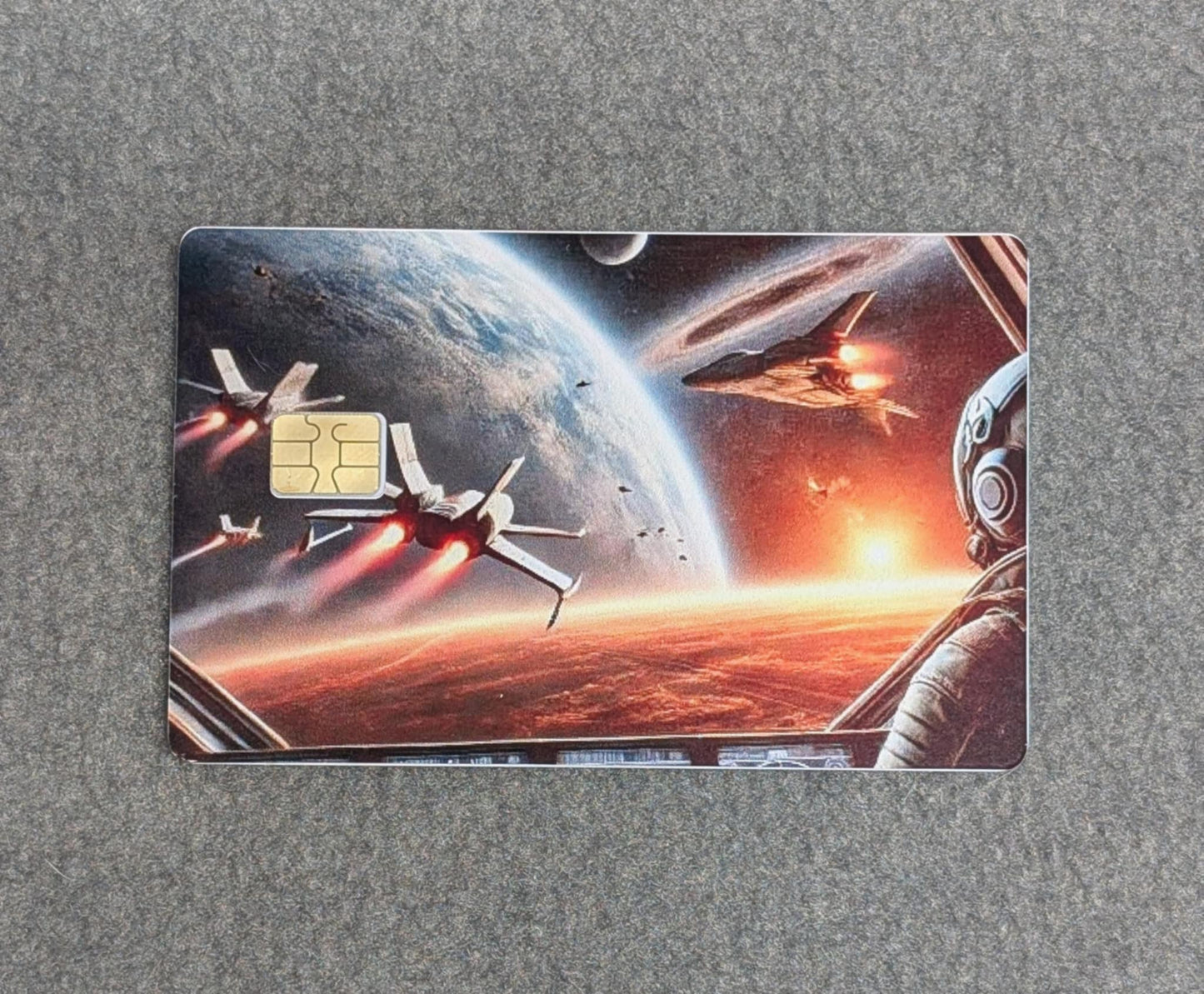 Surviving the Galaxy Credit/Debit Card Sticker, Skin, Cover