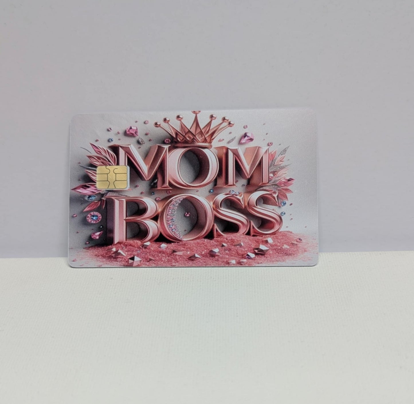 MOM BOSS Credit/Debit Card Sticker, Skin, Cover