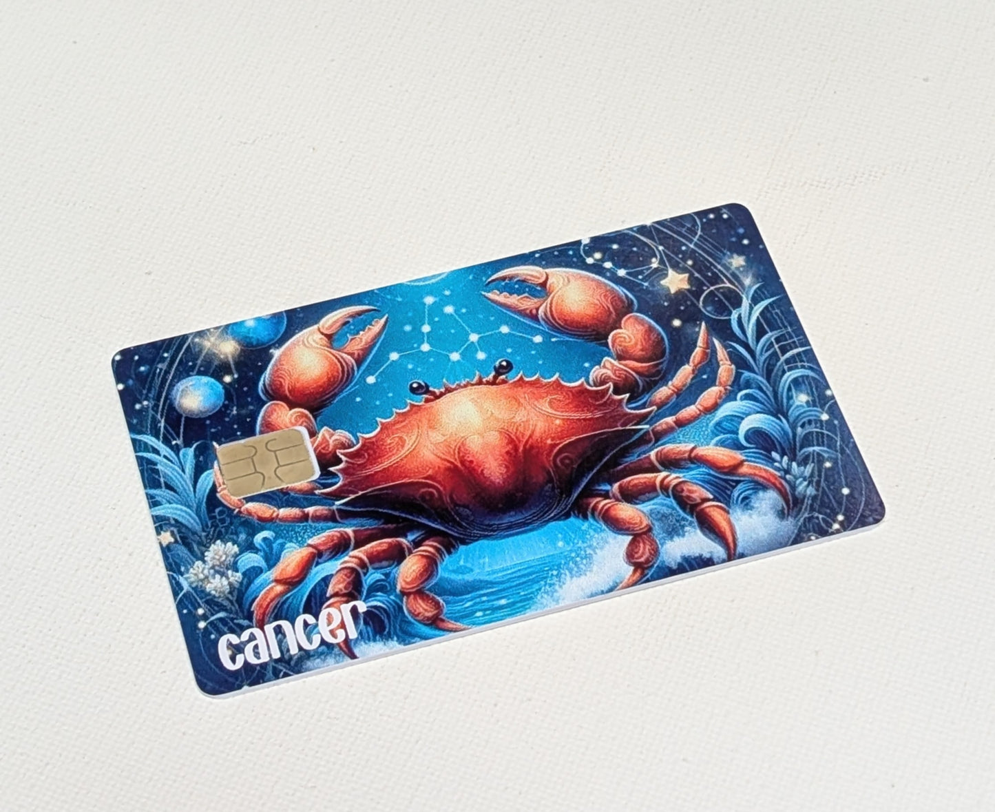 Cancer Zodiac Sign Credit/Debit Card Sticker, Skin, Cover